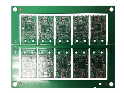 Four layer spray tin plate edge half hole plate