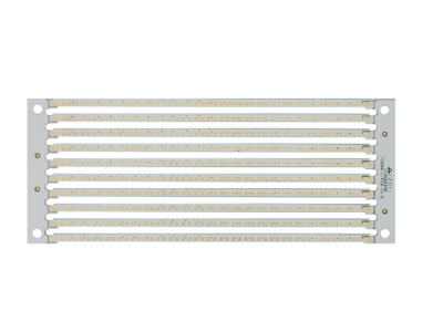 Double sided aluminum substrate